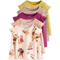 Next Camiseta crema / ecru / oliva / lila