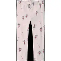 Name it Leggings azul claro / rosa / rosa / negro