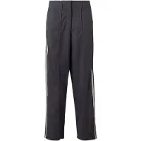 Adidas Originals Pantalón de pinzas 'FIREBIRD' negro / blanco