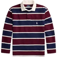 Ralph Lauren Camiseta navy / rojo vino / blanco