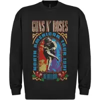 Guns n' Roses Sudadera 'Guns N´ Roses Use Your Illution Skull Sweatshirt' negro