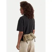 Tommy Hilfiger Bolso de hombro caqui / negro