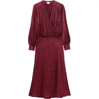 And Other Stories & Other Stories Vestido rojo carmesí / blanco