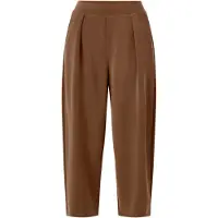 Rich & royal Pantalón de pinzas marrón