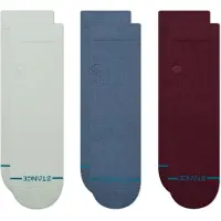 Stance Calcetines azul / azul pastel / burdeos