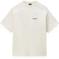 Napapijri Camiseta 'TEZA' marrón oscuro / offwhite