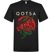Rockshirts Camiseta 'Queens of the Stoneage Roman Statue T-Shirt' negro