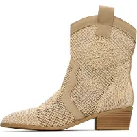 CESARE GASPARI Botas camperas beige