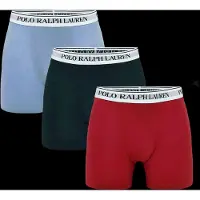 Ralph Lauren Calzoncillo boxer navy / azul claro / rojo / blanco