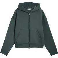 Weekday Sudadera con cremallera 'Simon' verde