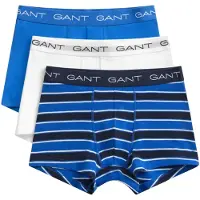 Gant Calzoncillo boxer azul / negro / blanco