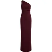 Ralph Lauren Vestido rojo vino