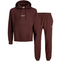 Jack & Jones Ropa para correr 'JJESOHO' marrón / blanco