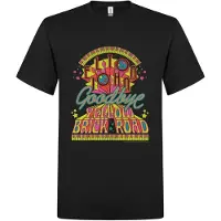 Rockshirts Camiseta 'Elton John Goodbuy Yellow Brick Road T-Shirt' negro