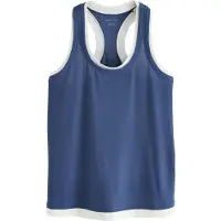 Next Top azul / blanco
