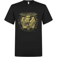 Iron Maiden Camiseta 'Powerslave HieroglyphCircle T-Shirt' negro