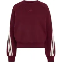 Adidas Camiseta deportiva borgoña / blanco