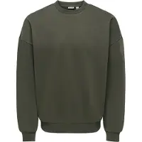 Only & Sons Sudadera 'ONSCeres' verde oscuro