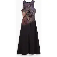 Desigual , Vestido Punto Sin Mangas, Mujer, Poliester, Negro, M