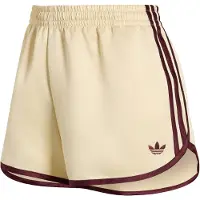 Adidas adidasPANTALÓN CORTO DE RASO 3S SPRINTER 2XL Warm Vanilla / Maroon Mujer