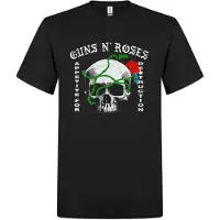 Guns n' Roses Camiseta 'Guns N´ Roses Skull Revision T-Shirt' negro