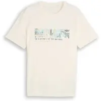 Tom Tailor Camiseta crema / zafiro / azul pastel