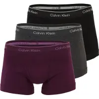 Calvin Klein Underwear Calzoncillo boxer grafito / cyclam / negro