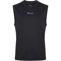 Champion Camiseta funcional negro / blanco