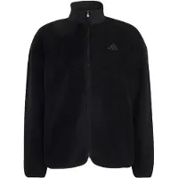 Adidas adidasChaqueta City Tech 3 Stripes felpa de pelo alto con cierre de cremallera L Black Hombre