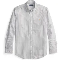 Ralph Lauren Camisa azul / moca / blanco