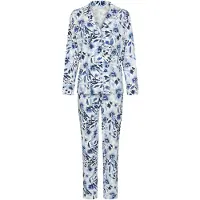 LASCANA Pijama marino / zafiro / blanco
