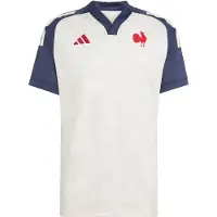 Adidas adidasCamiseta de entrenamiento de rugby de Francia 3XL Cream White / Shadow Navy Hombre