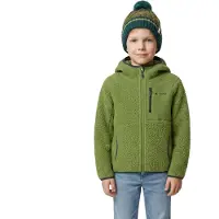Vaude - Kid's Torridon Hoody Jacket II - Forro polar size 104, oliva/verde