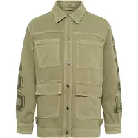 Kaffe Chaqueta de entretiempo verde