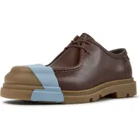 Camper Zapatos con cordón ' Junction ' beige / azul / marrón
