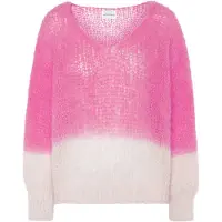 Americandreams Jersey talla grande 'Milana 2-Colored' rosa