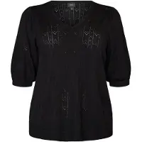 Zizzi Blusa 'MELLA' negro