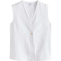 Next Chaleco para traje blanco
