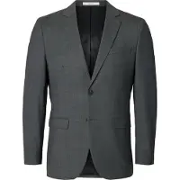 Selected Chaqueta saco 'SLHTheo' gris moteado