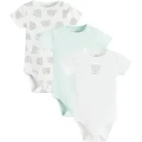Cool Club Pijama entero/body azul claro / gris / blanco