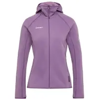 Mammut - Women's Aconcagua Midlayer Hooded Jacket - Forro polar size L, fucsia/morado