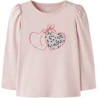 Name it Camiseta 'NMFLIASA' navy / azul claro / rosa / altrosa
