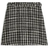 HUGO Falda 'Rinuna-1' negro / offwhite