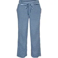 Zizzi Pantalón de pijama 'Mellie' navy / azul claro