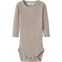 Name it Pijama entero/body taupe