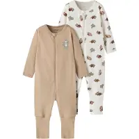 Name it Pijama beige / blanco