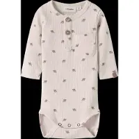 Lil´ Atelier Pijama entero/body ecru / marrón claro