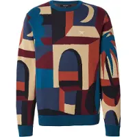 Iriedaily Jersey 'Banks' arena / azul cian / burdeos / negro