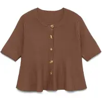 Vero Moda Cárdigan 'VMLizzie' marrón