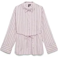Vero Moda Blusa 'VMGina' chocolate / rosa